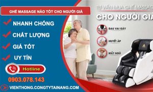 tìm hiểu ghế massage nào tốt cho người già
