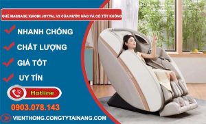 tìm hiểu ghế massage xiaomi joypal v3 của nước nào và có tốt không