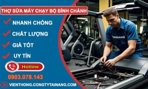 dịch vụ Thợ sửa máy chạy bộ Bình Chánh
