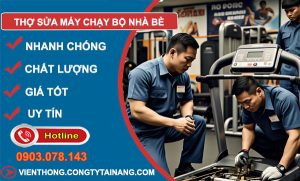 dịch vụ thợ sửa máy chạy bộ nhà bè