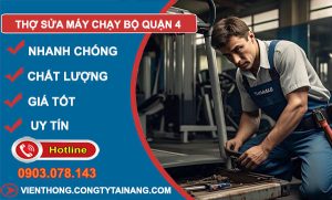 dịch vụ thợ sửa máy chạy bộ Quận 4