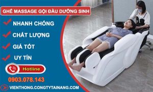 ghế massage gội đầu dưỡng sinh