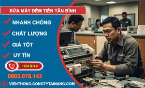 sửa máy đếm tiền tại Tân Bình