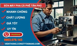 sửa máy pha cà phê tại Tân Phú