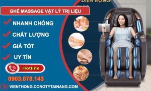tìm hiểu ghế massage vật lý trị liệu