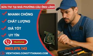 dịch vụ sửa tivi tại nhà phường cầu ông lãnh