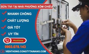 sửa tivi tại nhà phường xóm chiếu