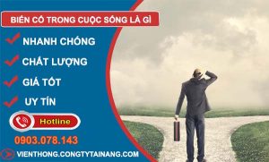 phân tích biến cố trong cuộc sống là gì