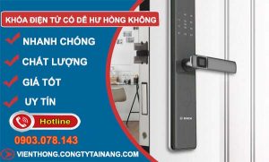 dùng khoá điện tử có dễ hư hỏng không