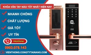 dùng khoá vân tay nào tốt nhất hiện nay