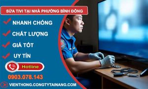 sửa tivi tại nhà phường bình đông giá rẻ
