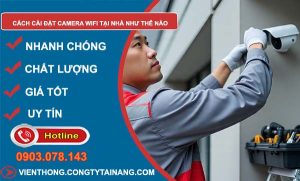 cách cài đặt camera quan sát giá rẻ