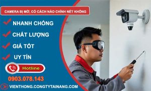 camera bị mờ