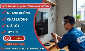 sửa tivi tại nhà phường hạnh thông giá rẻ