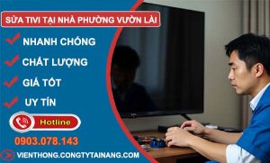 sửa tivi tại nhà phường vườn lài uy tín
