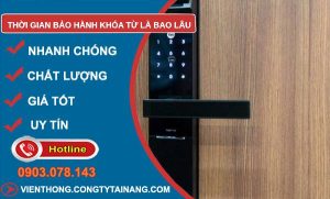 tìm hiểu thời gian bảo hành khóa từ là bao lâu