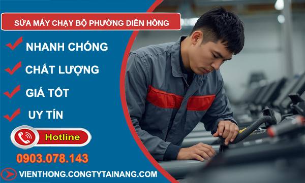 sửa máy chạy bộ phường diên hồng uy tín