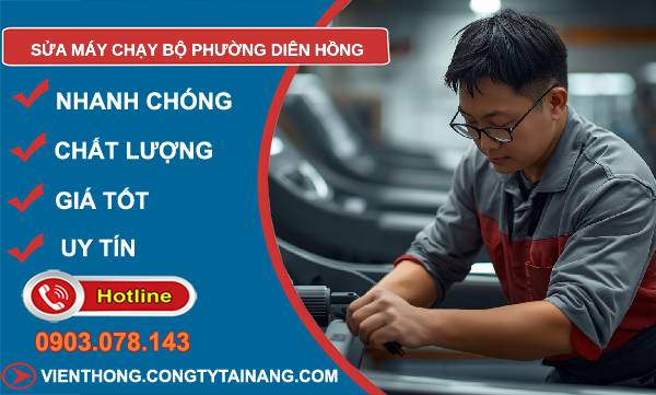 sửa máy chạy bộ phường diên hồng