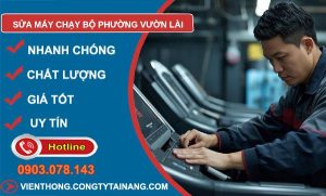sửa máy chạy bộ phường vườn lài uy tín