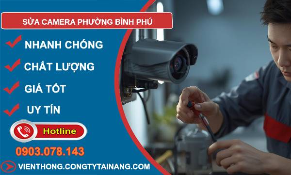 sửa camera phường bình phú