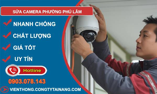 sửa camera phường phú lâm giá rẻ