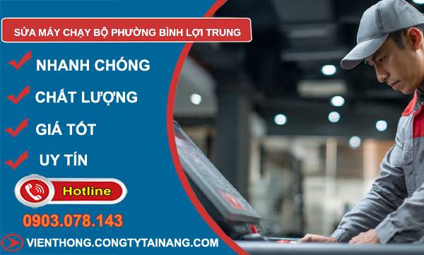 sửa máy chạy bộ phường bình lợi trung uy tín