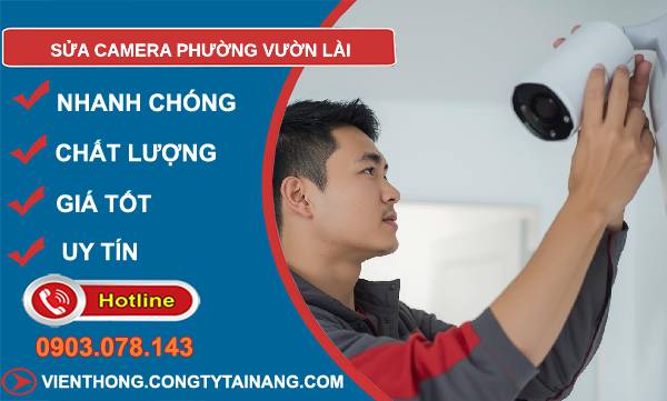 sửa camera phường vườn lài giá rẻ