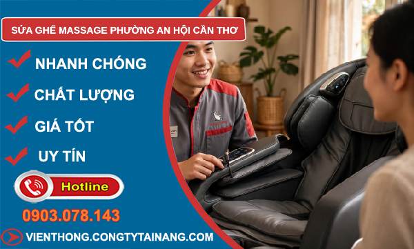 sửa ghế massage An Hội
