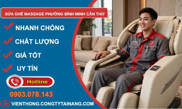 Sửa ghế massage Bình Minh