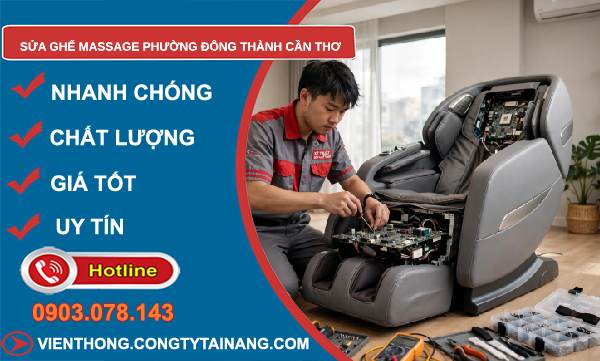 Sửa ghế massage Đông Thành