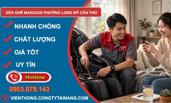 sửa ghế massage Long Mỹ