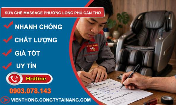 sửa ghế massage Long Phú