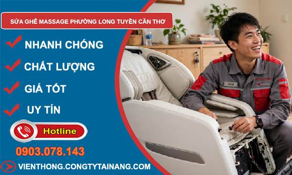 sửa ghế massage Long Tuyền