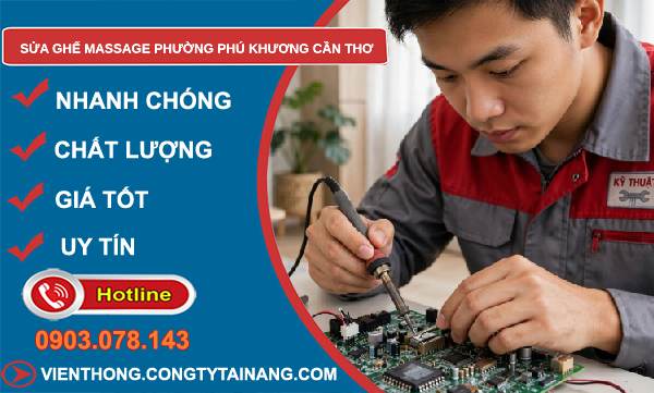sửa ghế massage Phú Khương
