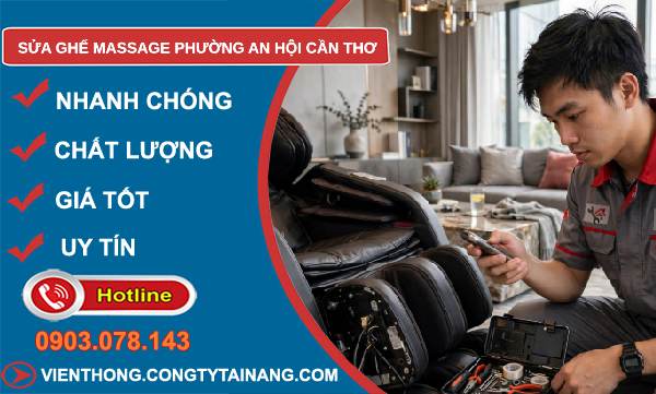 sửa ghế massage phường An Hội