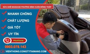 Sửa ghế massage phường Bình Xuân Đồng Tháp