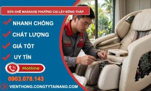 sửa ghế massage phường Cai Lậy Đồng Tháp uy tín