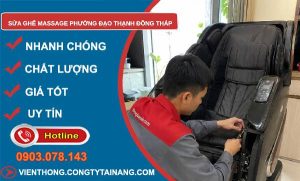 Sửa ghế massage phường Đạo Thạnh Đồng Tháp