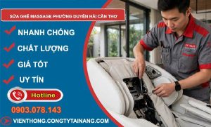 Sửa ghế massage phường Duyên Hải Cần Thơ
