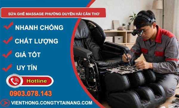 Sửa ghế massage phường Duyên Hải