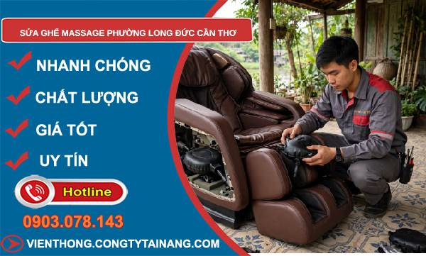 Sửa ghế massage phường Long Đức