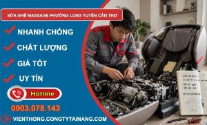 sửa ghế massage phường Long Tuyền Cần Thơ