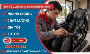 Sửa ghế massage phường Mỹ Ngãi Đồng Tháp giá rẻ