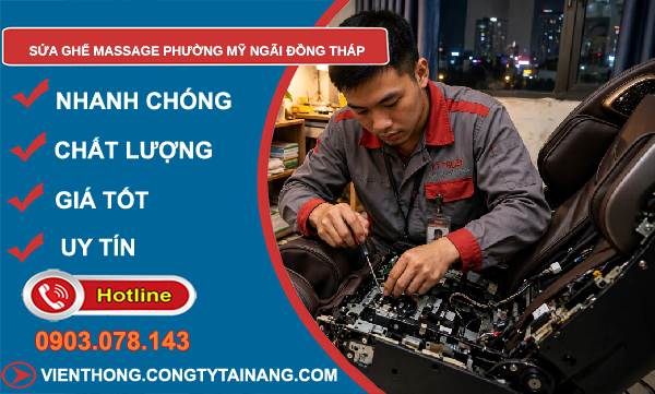 Sửa ghế massage phường Mỹ Ngãi Đồng Tháp