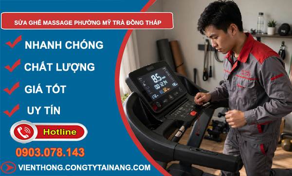 Sửa ghế massage phường Mỹ Trà Đồng Tháp uy tín
