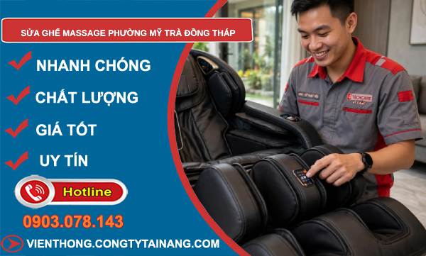 Sửa ghế massage phường Mỹ Trà Đồng Tháp