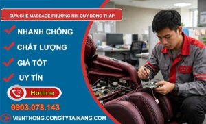 Sửa ghế massage phường Nhị Quý Đồng Tháp
