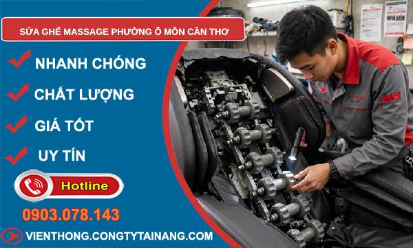 sửa ghế massage phường Ô Môn