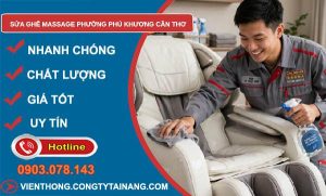 sửa ghế massage phường Phú Khương Cần Thơ
