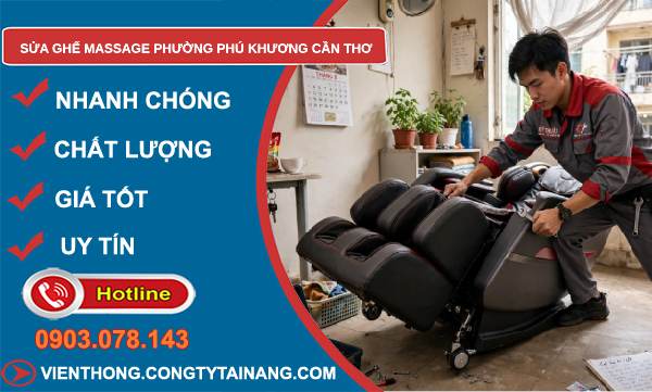 sửa ghế massage phường Phú Khương